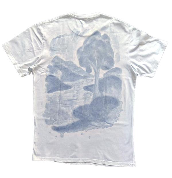 Hand painted crew neck tshirt