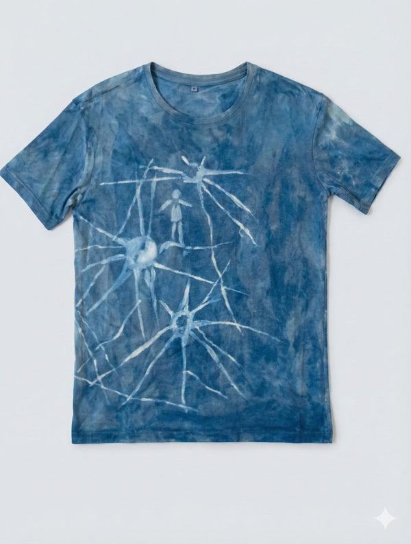 Deepa's Cosmic Code on Cotton Cloud — supima (WHITE · M)