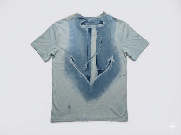 Azure Currents, Cotton Embrace — supima (WHITE · L)