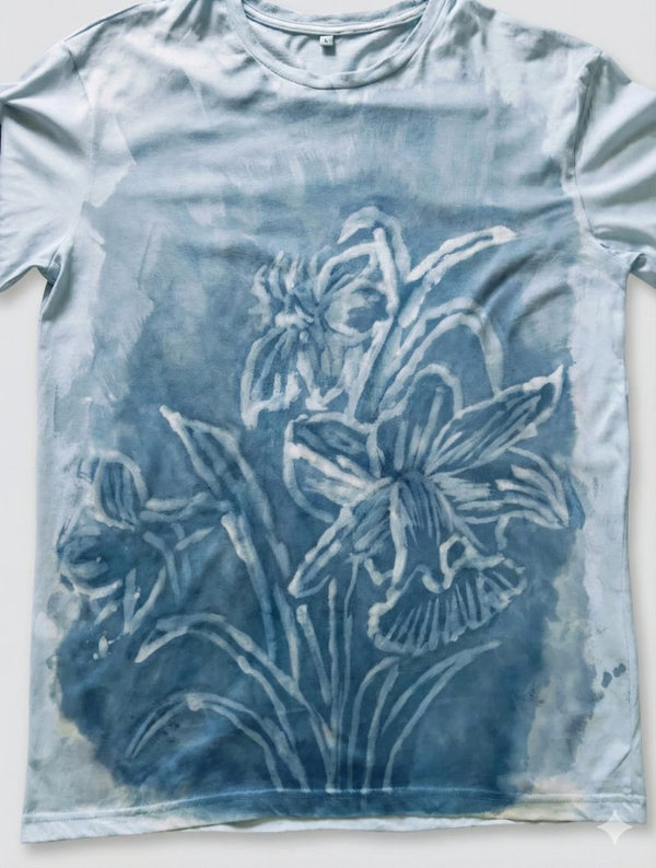 Indigo Garden's Whisper on Supima — supima (WHITE · L)