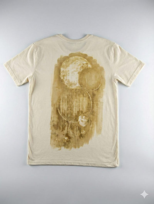 Daylight's Embrace, Woven Geometry — supima (WHITE · M)