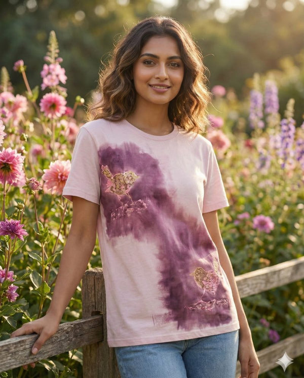 Silent Jungle, Soft Cotton Embrace — supima (WHITE · M)