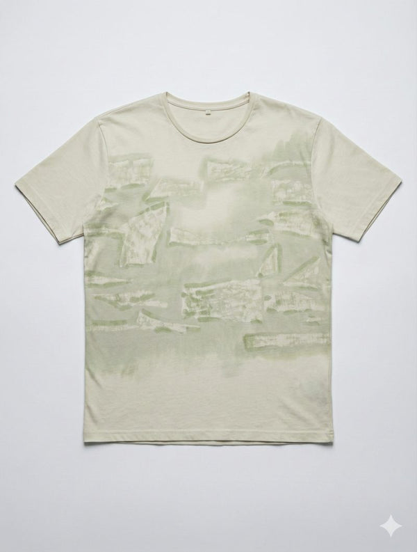 Pure Forms, Soft Geometric Embrace — supima (WHITE · XL)