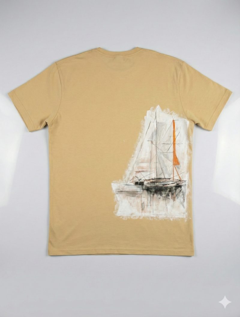 tshirt crew neck (BEIGE) — PH-tsh-BE-65NS