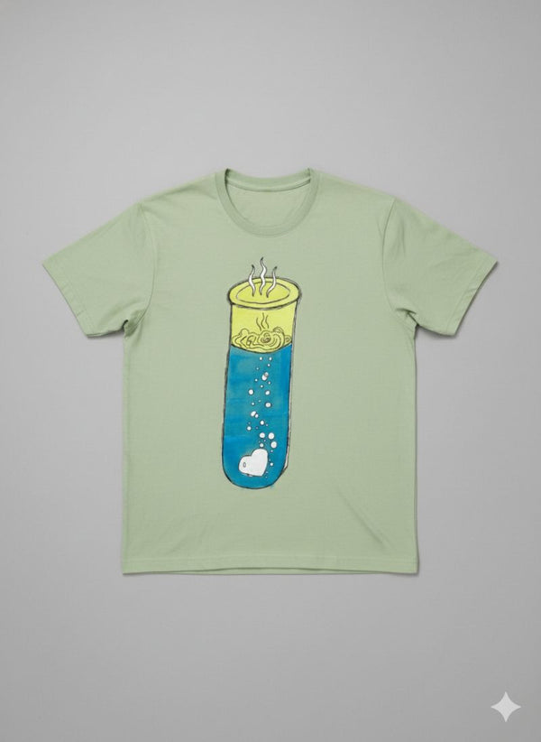 Jade Algorithms: Deepa's Cosmic Breath — tshirt crew neck (JADE · M)