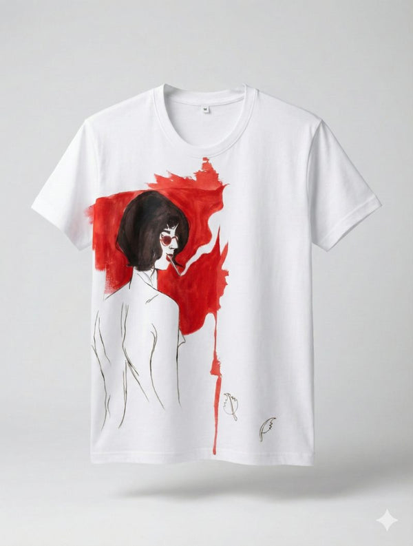 Echoes of Humanity, Cotton Dreams — tshirt crew neck (WHITE · M)